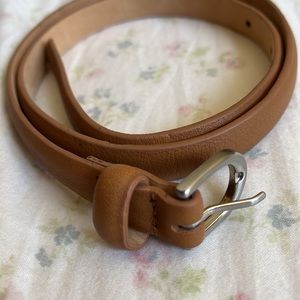 Vintage Wilfred Genuine Leather Brown Belt XSMALL